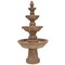 Sunnydaze Pineapple Resin Outdoor 4-Tier Water Fountain - Earth